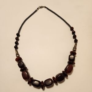 Jewelry - Authentic AfriSilver Brown Necklace